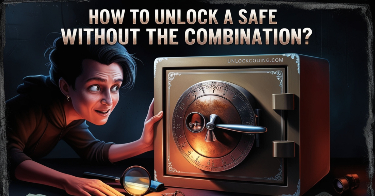 How to Unlock a Safe Without the Combination?